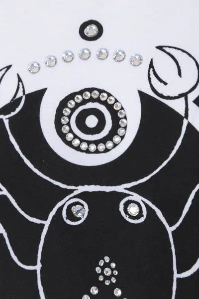 Swarovski Crystal-embellished T-shirt In White