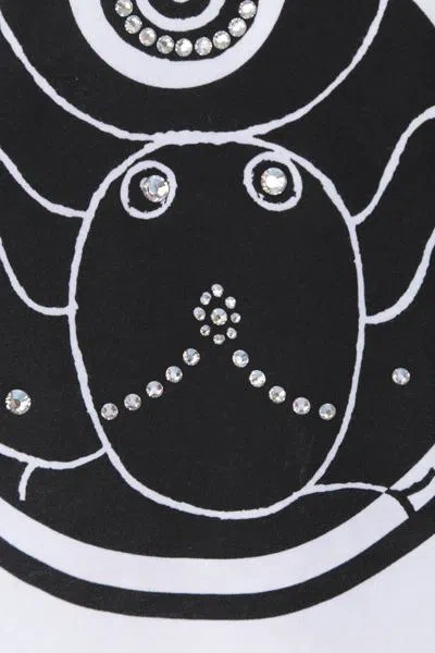 Swarovski Crystal-embellished T-shirt In White