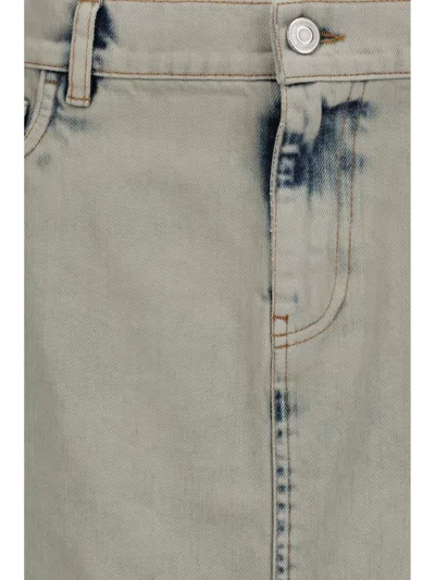Coperni Denim Skirt With Multiple Pockets