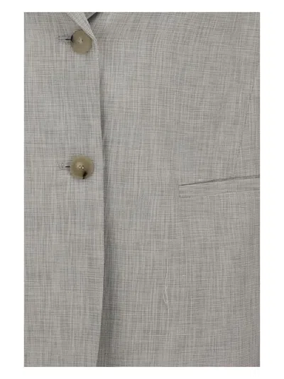 Forte Forte Oversized Linen And Cotton Blazer