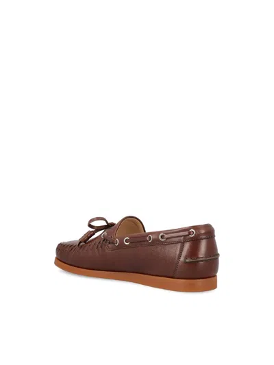 Valentino Garavani Palm Avenue Buffalo Boat Shoe