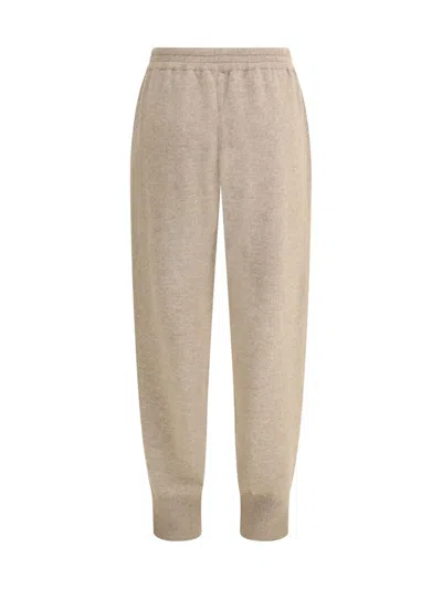 Brunello Cucinelli Ribbed Cuffs Cashmere Pants