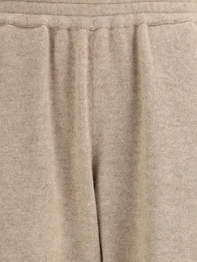 Brunello Cucinelli Ribbed Cuffs Cashmere Pants
