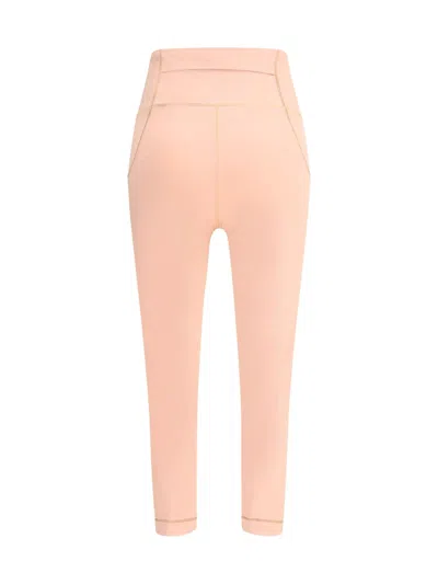 Moncler Leggings Stretch Nylon Contrast Stitching
