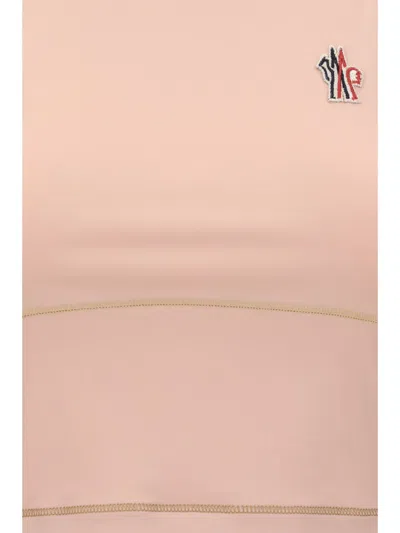 Moncler Sleeveless Round Neck Top With Contrast Stitching