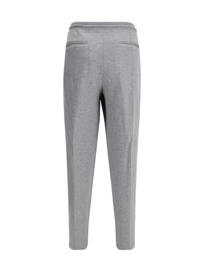 Brunello Cucinelli Cotton And Cashmere Blend Sweatpants With Silk