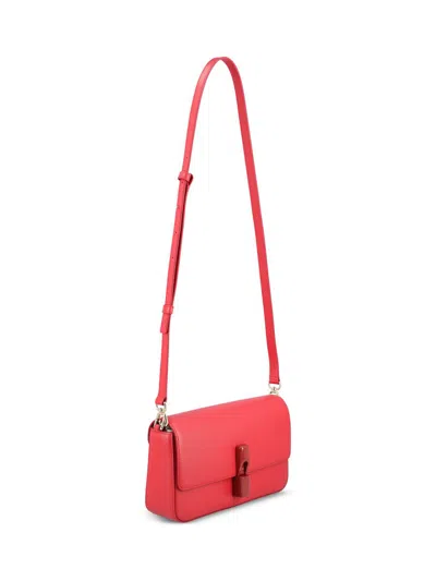 Furla Iride S Crossbody In Red