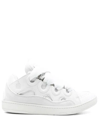 Lanvin Oversize-laces Low-top Sneakers