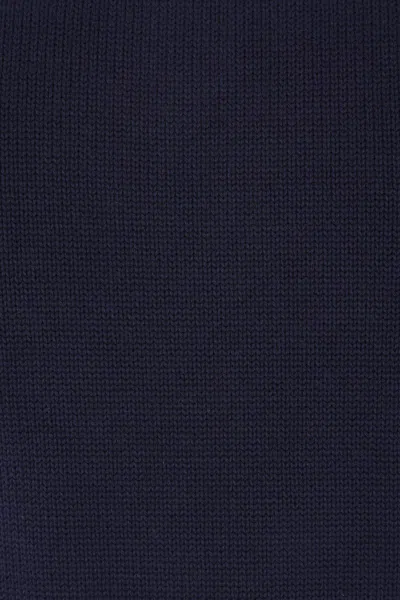 Valentino Garavani Women Midnight Blue Cotton Vest In Blue