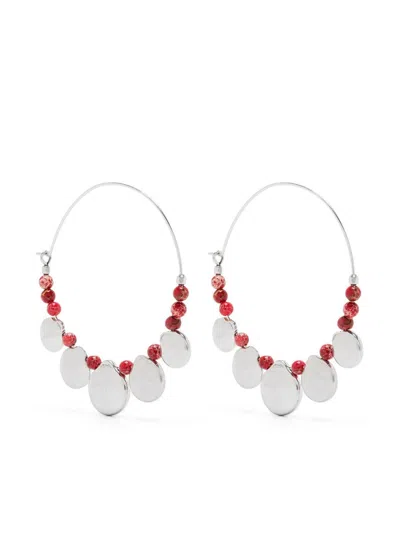 Isabel Marant Hoop Earrings In Metallic