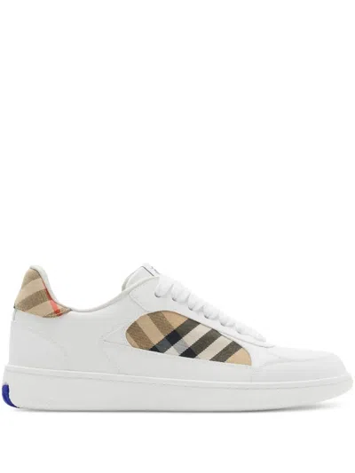 Burberry Terrace Leather Low-top Sneakers