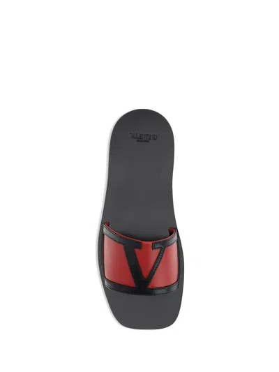 Valentino Viva Superstar Sandals In Red