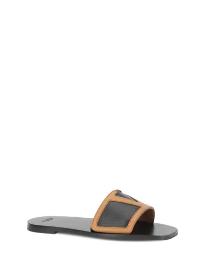Valentino Viva Superstar Slide Sandal In Nappa Leather