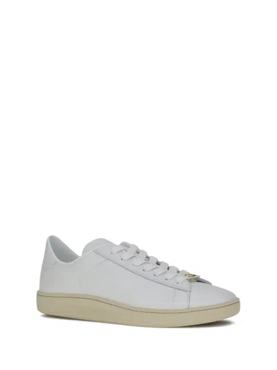 Valentino White Leather Vlogo Signature Sneakers