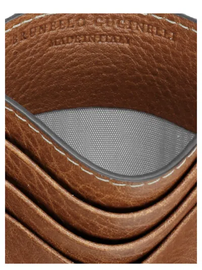 Brunello Cucinelli Men Logo Card Holder