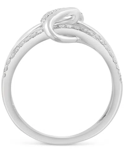 Effy Collection Effy Diamond Multirow Crossover Ring (1/2 Ct. T.w.) In 14k White Gold