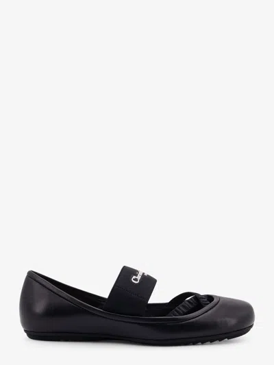 【関税&送料込】Dior Shade Leather Ballerinas With Elastic B Dior Women Shade Leather Ballerinas With Elastic Bands In