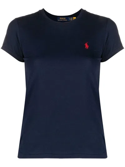 Polo Ralph Lauren Pony T-shirt In Blue