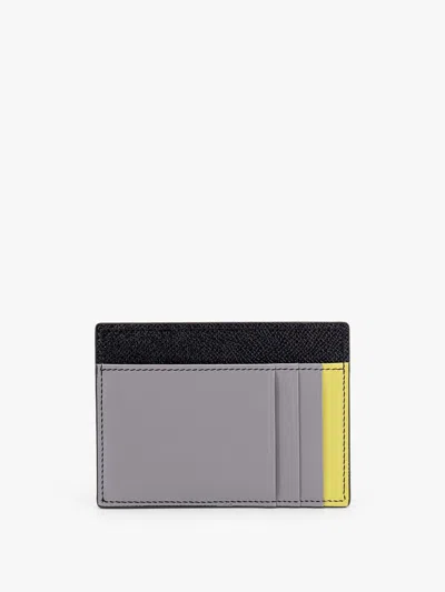 Dolce & Gabbana Animalier Print Leather Card Holder With Contrast Stitching
