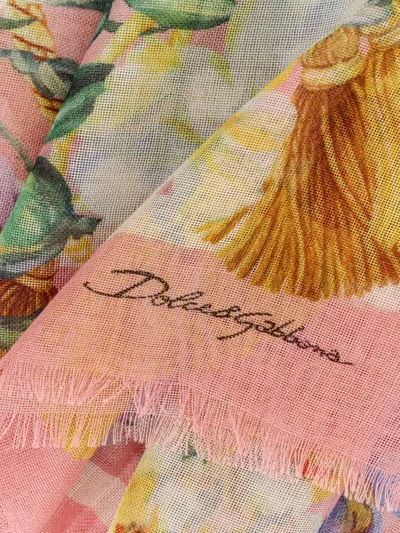 Dolce & Gabbana Women Cashmere And Silk Foulard