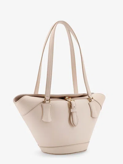 Dolce & Gabbana Capri Leather Shoulder Bag With Buckle Detail