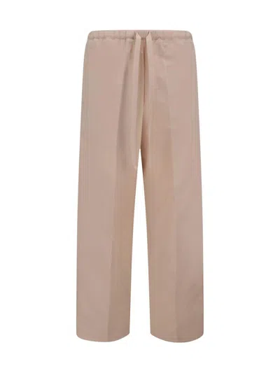 Forte Forte Clean Lines Cotton Cropped Trousers