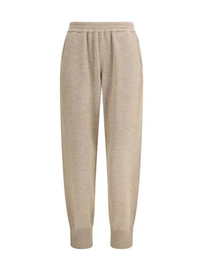 Brunello Cucinelli Ribbed Cuffs Cashmere Pants
