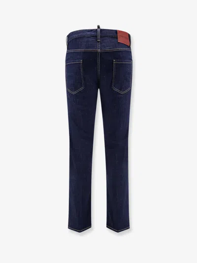 Dsquared2 Cool Guy Jeans With Contrasting Stitching In Blue
