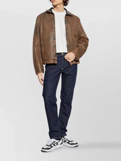 Diesel 2023 Denim Trousers With Belt Loops In Blue