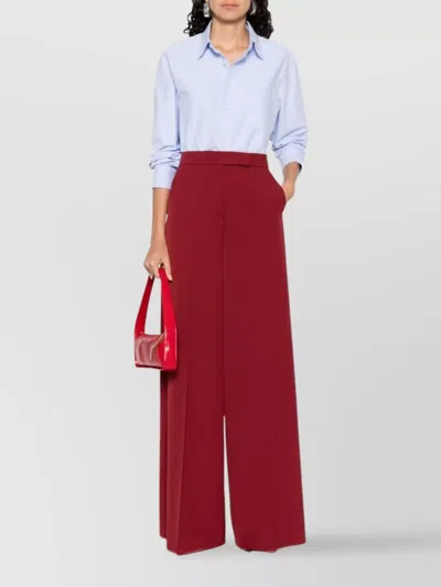 Max Mara Virgin Wool High-waisted Trousers