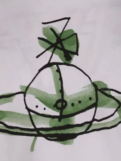 Vivienne Westwood Crew Neck Graphic Print Short Sleeves