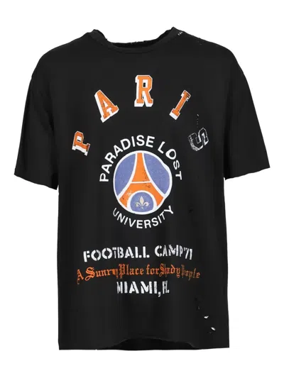 Alchemist Alain Football Camp T-shirt In Black