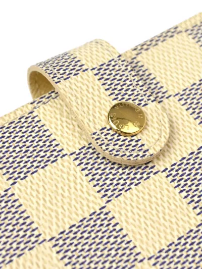 Pre-owned Louis Vuitton 2009 Agenda Pm Notebook Cover In White