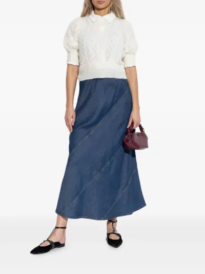 Munthe Wool-blend Knitted Top