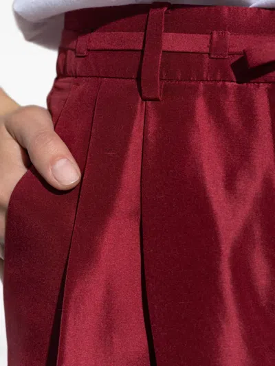 Munthe Satin Pleated Shorts