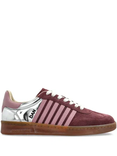 Dsquared2 Lace-up Low-top Sneakers In Multi