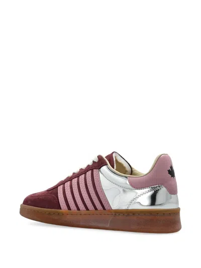 Dsquared2 Lace-up Low-top Sneakers In Multi