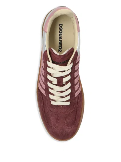 Dsquared2 Lace-up Low-top Sneakers In Multi