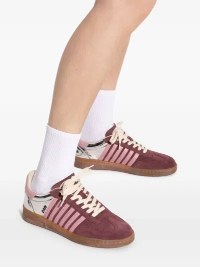 Dsquared2 Lace-up Low-top Sneakers In Multi