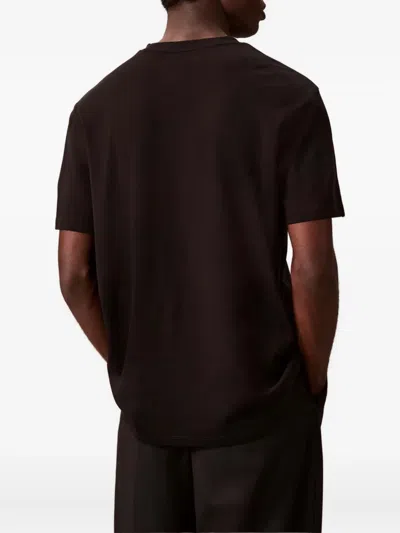 Calvin Klein Pima Cotton T-shirt In Black