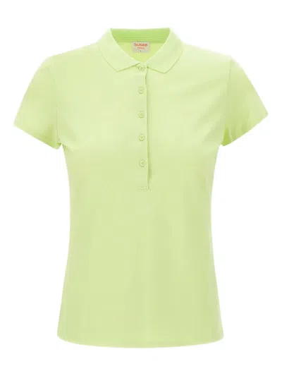 Sun 68 Polo Shirt Sun68 Woman Color Yellow