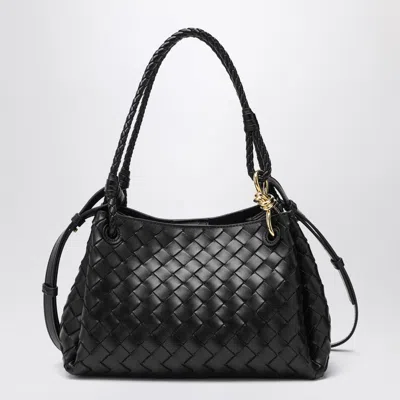 Bottega Veneta Medium Black Parachute Bag