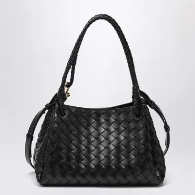 Bottega Veneta Medium Black Parachute Bag