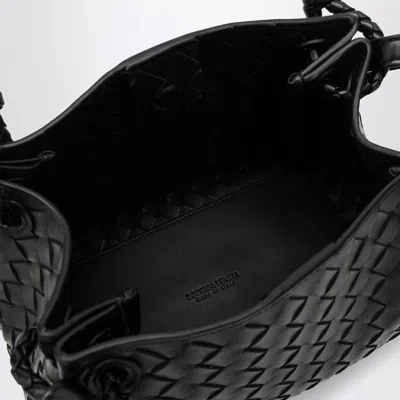 Bottega Veneta Medium Black Parachute Bag