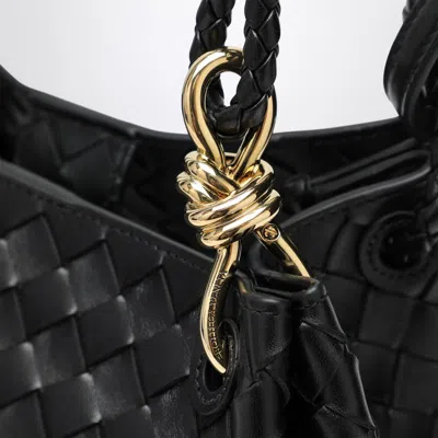 Bottega Veneta Medium Black Parachute Bag