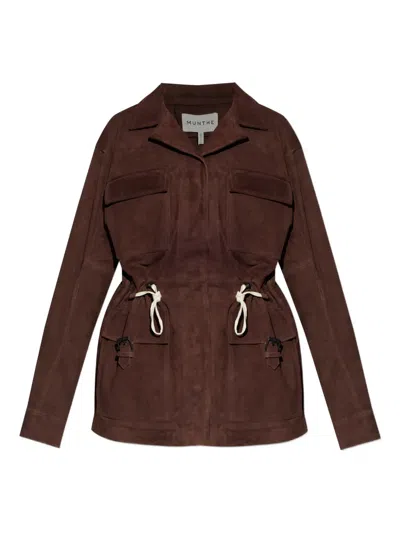 抽绳工装风夹克