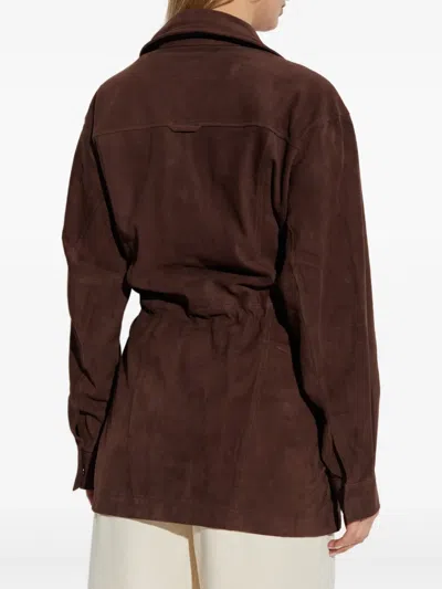 抽绳工装风夹克