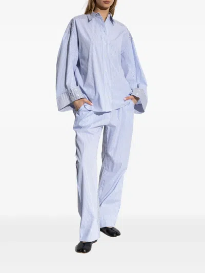 Munthe Striped Oversized Shirt