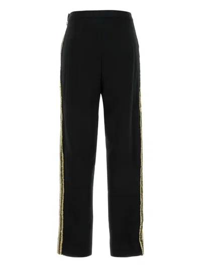 Bode Black Crepe Pant