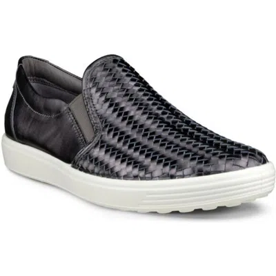 Ecco Women's Soft 7 Woven Slip-on Sneakers